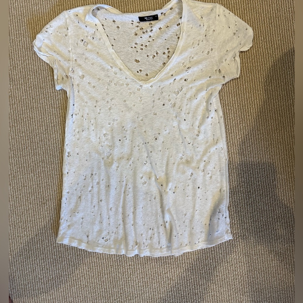 micheal lauren hole tee